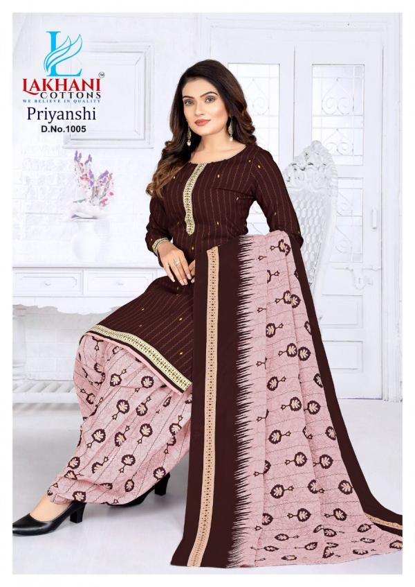 Lakhani Priyanshi Cotton Patiyala Dress Material